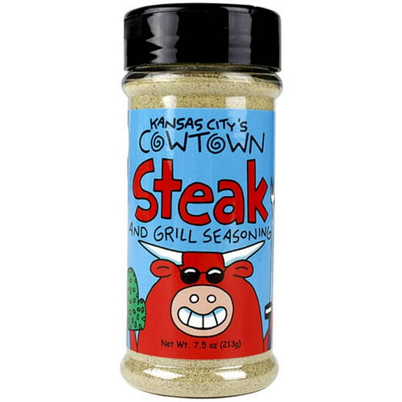 Cowtown Steak Grill Seasoning 7.5. Oz Kansas City Style Hint of Beef Flavor