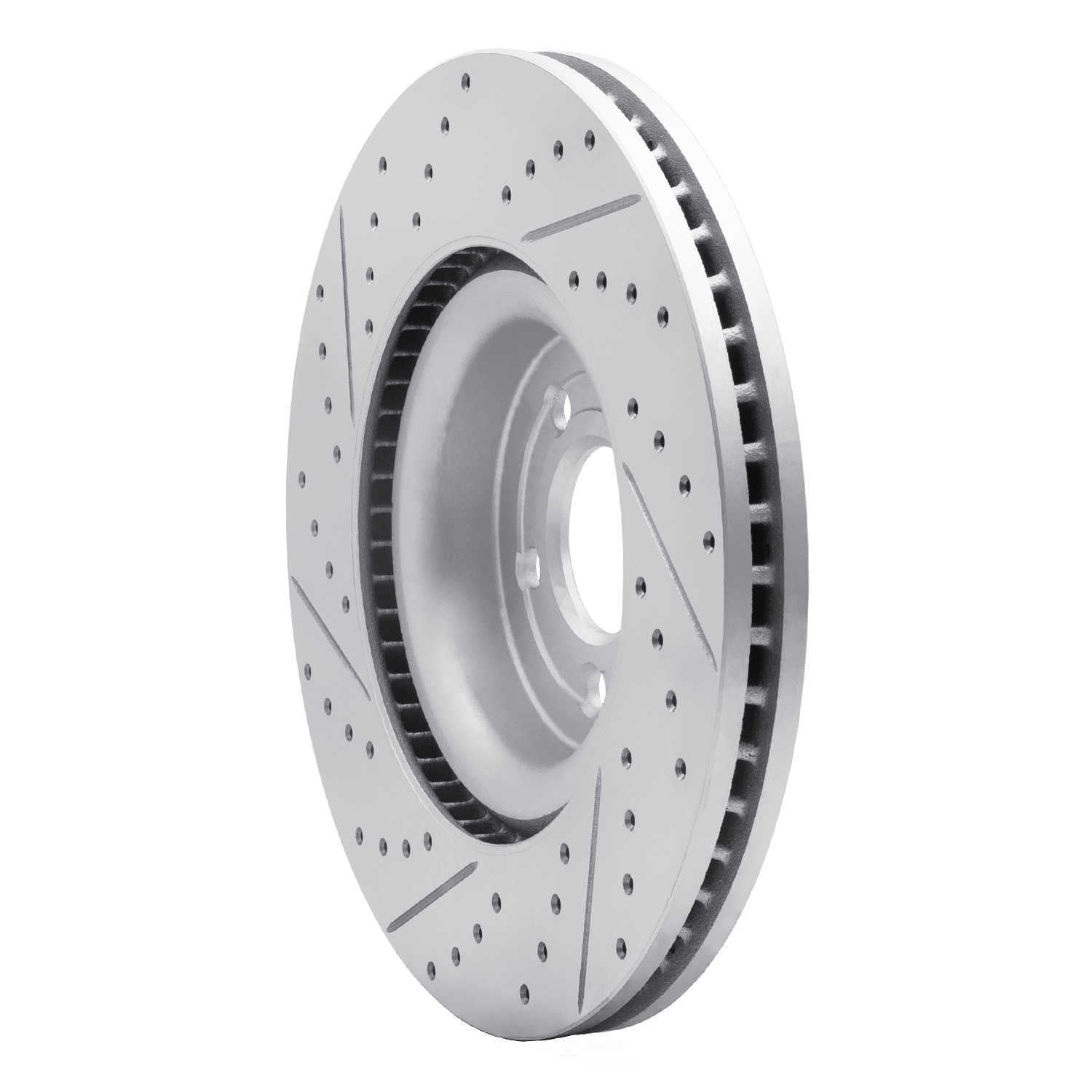 Dynamic Friction Company 830-54277R DFC Geoperformance Rotor - Drilled and Slotted