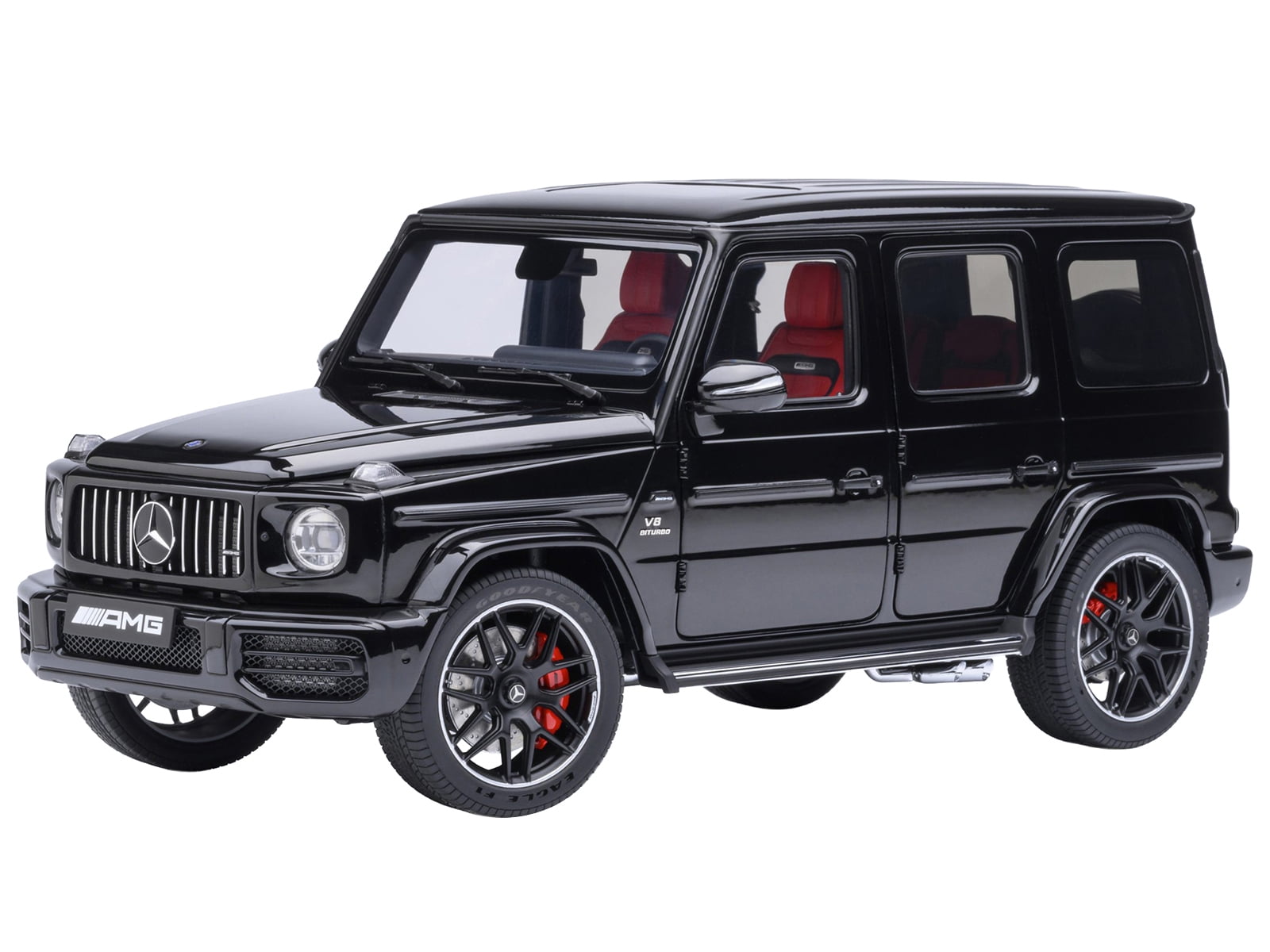 Mercedes G63 AMG 6X6 Silver 1/18 Model Car by Autoart - Walmart.com