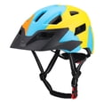 thumbnail image 1 of Moyic Casco de bicicleta para niños con protector solar Bicicletas Cascos Ciclismo Equipo de protección Gorras Sombrero Jóvenes Niños Cadenas y protecciones para puertas de seguridad Color amarillo, 1 of 6