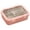 A, variant on Stainless Steel Lunch Box, 3 Compartment Leakproof Bento Box, 720ml Divided Meal Prep Container, Metal Lunch Container with Lid, Food Container for Office, Work,Outdoor, Meal Prep Home Use