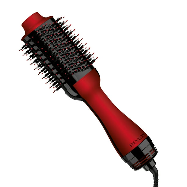 Revlon OneStep Hair Dryer And Volumizer Hot Air Brush, Red Holiday