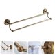 thumbnail image 3 of Toalla de toalla de baño de latón 1pc Rack de toallas de doble capa (marrón claro, bronceado), 3 of 4