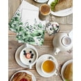 thumbnail image 4 of Green Blooms Floral Kitchen Dish Towels for Drying Dishes Set of 4, Farmhouse Spring Flowers Botanical Waffle Weave Microfiber Hand Tea Bathroom Towels Quick Dry & Absorbent Towel 15.7x23.6, 4 of 7
