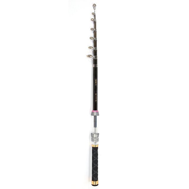Caña De Pescar, Caña De Pescar, Caña De Pescar, Caña De Pescar De Fibra De Carbono Ultraligera Portátil, Accesorio De Aparejo De Poste De Mar Telescópico De 1,5 M ANGGREK Otros