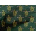 thumbnail image 4 of oneOone Cotton Poplin Fabric Turtle Block Decor Fabric Printed BTY 56 Inch Wide, 4 of 4