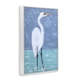 thumbnail image 4 of Stupell Industries Sea Heron Standing Animals & Insects Painting White Framed Art Print Wall Art, 16 x 24, 4 of 10