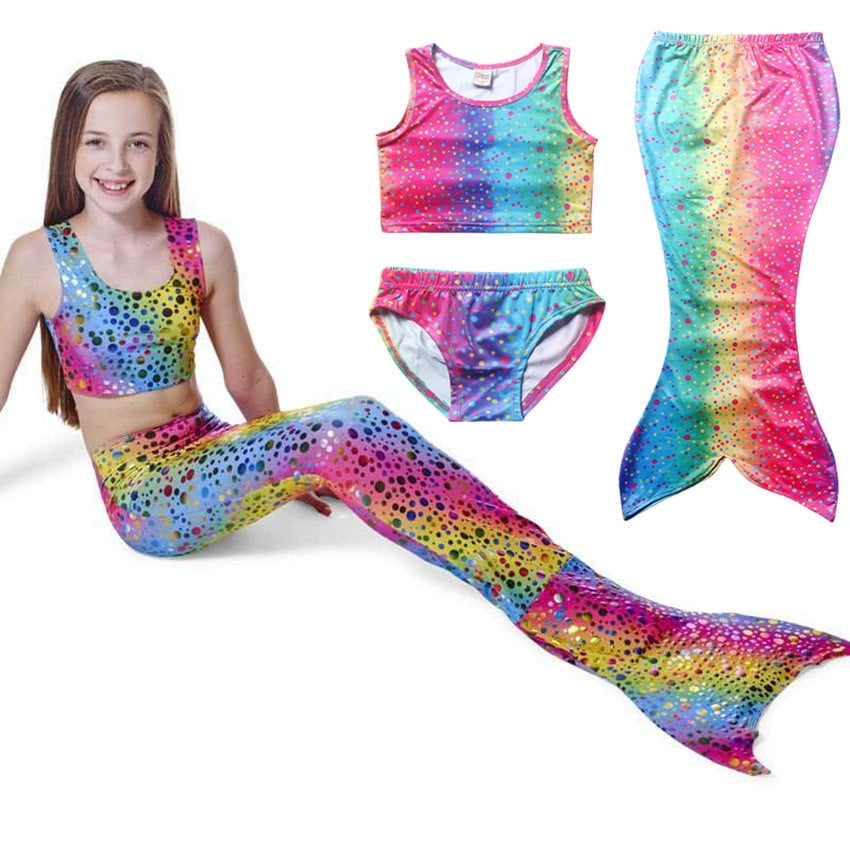 mermaid tail bathing suit walmart