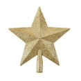 thumbnail image 1 of Navidad decoración 1pc 20 15 10cm parte superior del árbol de Navidad estrella Xma suministros de decoración para Navidad para nuevo para el hogar de la fiesta de año regalos adornos, 1 of 4