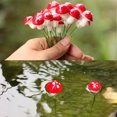thumbnail image 3 of 10PCS Mini Mushroom Artificial Lovely Miniature Ornament Micro Landscape Decor, 3 of 10