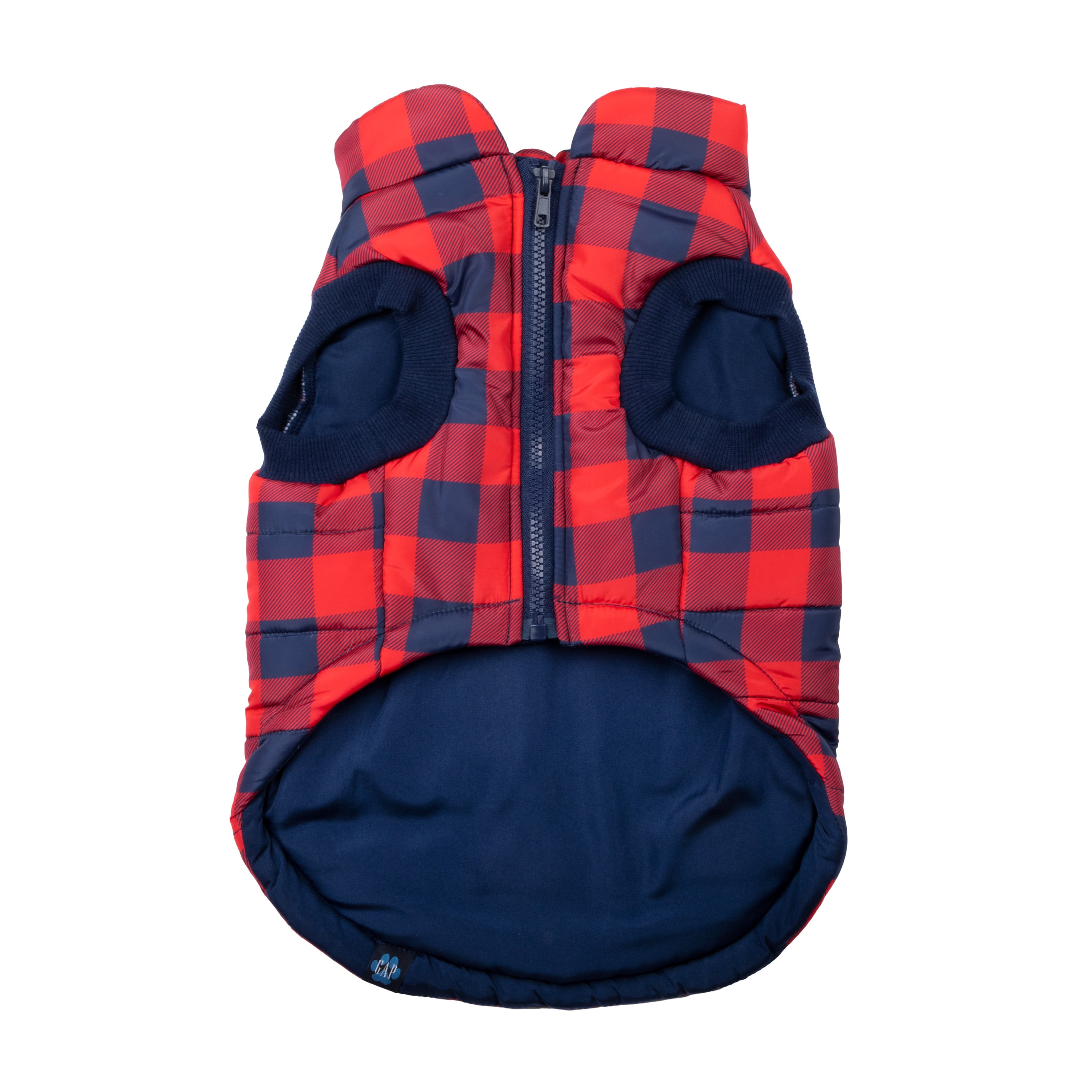 Gap Pet, Dog Clothes, Red Buffalo Plaid Pet Jacket