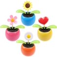 thumbnail image 5 of YVE Orange Solar Dancing Decor,Solar Powered Dancing Sun Flower,Window Sun Catcher,Car Dashboard Decor Portable Suncatchers,Car Dashboard Swinging Doll Car Desktop Home Orna t,Solar Power Kits-5166, 5 of 5