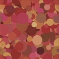 thumbnail image 1 of Ahgly Tapis d'Intérieur Lavable en Machine Carré Transitionnel Orange Vif, 4 Pieds Carré, 1 of 7