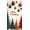 3A, variant on Festive Design Merry Christmas Banner Red Green Ornaments Holiday Trees Graphic for Christmas Party Indoor Home Decoration