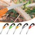 thumbnail image 7 of Folding Saw Bushcraft, Heavy Duty 15 Inch Tree Saw Extra Long Blade Hand Saws for Wood Camping, Dry Wood Pruning Saws With Hard Teeth, Quality SK-5 Steel, Gifts for Men hand Saws for Tree Trimming, 7 of 7