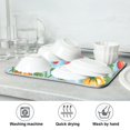 thumbnail image 7 of Yayeee Dish Drying Mat for Kitchen Counter 16"x18" Microfiber Absorbent Pad, Various Tomatoes, 7 of 7