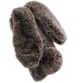 thumbnail image 4 of Rabbit Case for Samsung Galaxy S10 Plus, Cute 3D Bunny Ears Soft Furry Hairball Fuzzy Winter Warm Faux Fur Plush Fluffy Flexible TPU Bumper Protective Skin Cover for Women Girls - Brown, 4 of 8