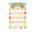 B, variant on 4 Pack Reusable Classroom Birthday Chart Poster - Laminated Happy Birthday Calendar for Bulletin Board Stain-Free Dry Erase Teacher Supplies for Elementary & Preschool,C