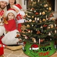 thumbnail image 6 of Christmas Tree Bottom Cover Decoration Christmas Tree Surround Cartoon Print Christmas Tree Bottom Base Decoration Tree Skirt, 6 of 7