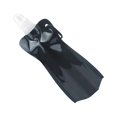 thumbnail image 1 of Toystoory Botella de materiales duraderos Construida para durar Botella de agua plegable Diversión al aire libre Botella de agua plegable de PE Kits de desorden para acampar Negro 480ml, 1 of 6