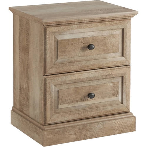 Better Homes & Gardens Crossmill Nightstand, Weathered Finish Walmart