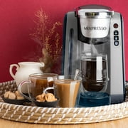 Mixpresso Dual Coffee Maker Single Serve Coffee Brewer, Ground and K Cup