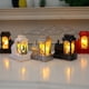 thumbnail image 5 of Navidad LED Light-Up Lantern Navidad Santa-Claus Snow Globe Lámparas Ornamento Nuevo, Bronce JAMW Sencillez, 5 of 5