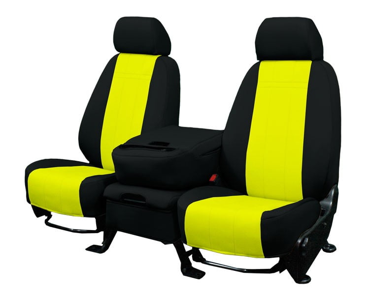 Rear Row 60 40 Split Back Solid Cushion Yellow Insert With Black Trim Neosupreme Custom Seat Cover 2020 2022 Nissan Rogue Sport Com - Nissan Rogue Seat Covers 2020