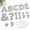 Sliver, variant on Sliver 7" Glitter Large Bulletin Board Letters 154 Piece Classroom Decor Set
