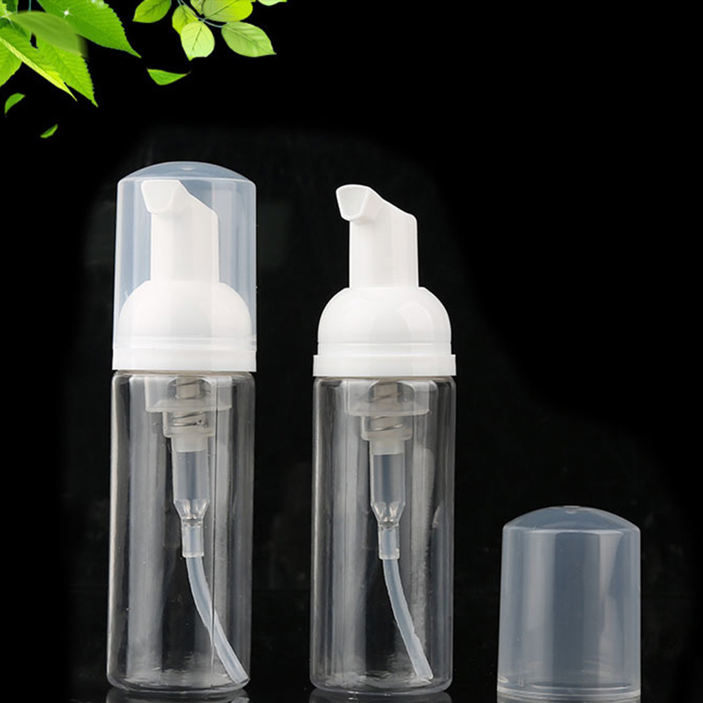 Portable Foam Bottle Clear Empty Pump Bottle Refillable Travel Plastic Bottles
