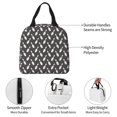 thumbnail image 3 of Pofeuu Bowling Pins Print Lunch Bag Lunch Box Large Capacity Insulated Lunch Bag for Adult, Leakproof Reusable Lunch Tote Bags for Work, 3 of 5