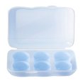 thumbnail image 1 of JIEMUCES 6 Pcs Bouchons d'Oreilles en Silicone Réduction de Bruit Lavables Imperméables Doux Réutilisables Protection Auditive Concerts Travail Étude Sommeil Bouchons d'Oreilles Silencieux, 1 of 8