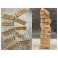 thumbnail image 3 of Juego de torre de preguntas de 54 piezas JINMJMXG apilamiento de madera gigante color madera, 3 of 5