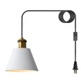 thumbnail image 1 of Hanging Lamps That Plug Into Wall Outlet Nordic Style Dining Room Kitchen Island Tea Room Metal White Kitchen Sink Lighting Over The Sink Hanging Lamps, 1 of 4