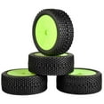 thumbnail image 3 of 4x RC Tires Set 17mm Hub for HSP HPI XS TM Flux MT Lrp 1:7 1:8 1:10 Racing Crawler Car Accessory Accs , Green, 3 of 6