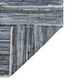 thumbnail image 4 of Blue Multi Abstract Denim Accent Rug, 2' x 3', 4 of 5