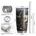 thumbnail image 6 of Insulated Tumbler with Woodland Mushroom Whimsical Mushroom Stainless Steel Travel Mug 20 oz Leak-Resistant Hot & Cold Coffee Cup Perfect for Travelers Work Home School, 6 of 7