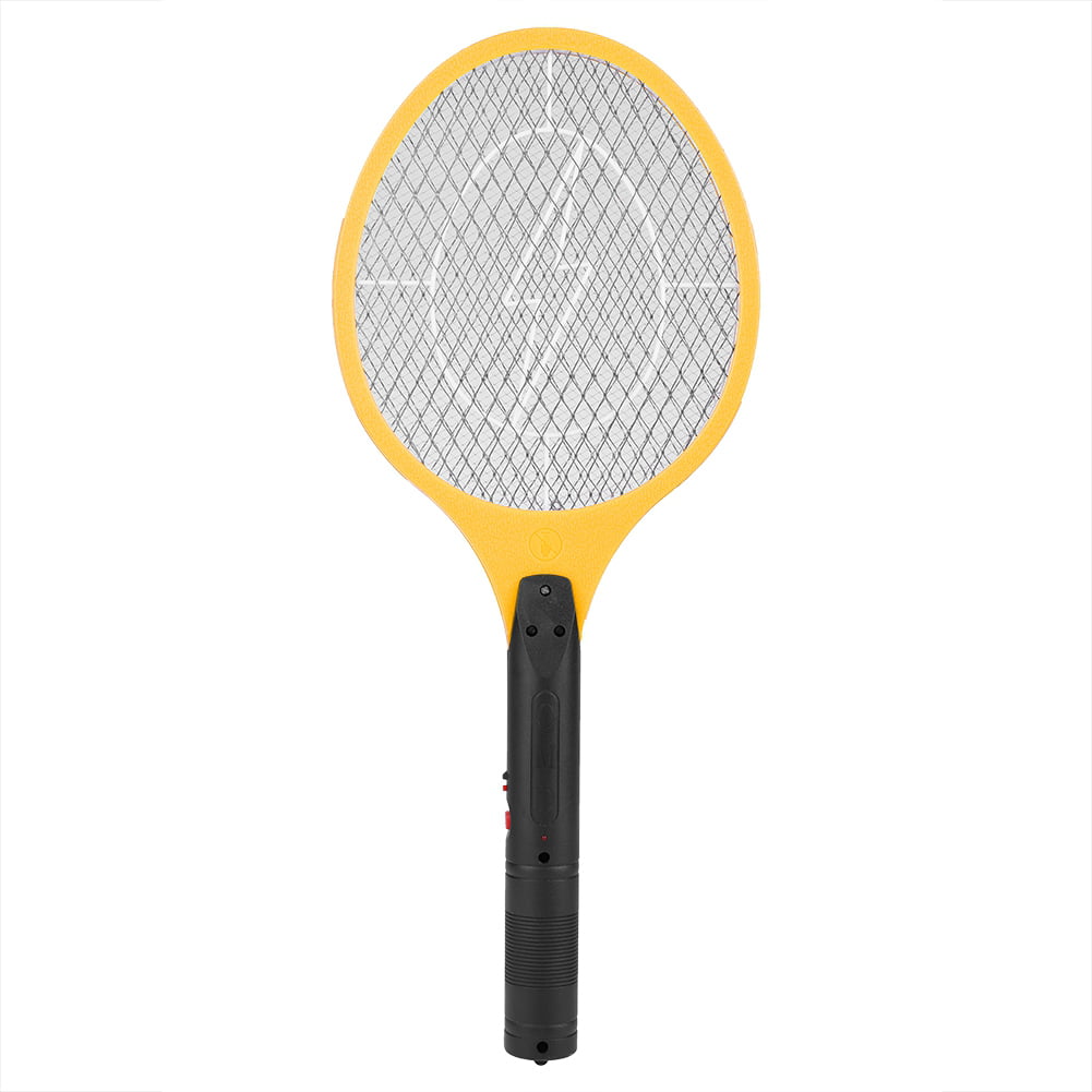 Cordless Rechargeable Bug Zapper Mosquito Insect Electric Fly Swatter Racket Bat 