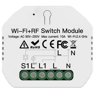 MOES WiFi Ceiling Fan Light Switch Module