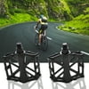 "AGPtEK MTB / BMX Cycling Mountain Bike Bicycle Bearing Alloy Lightweight Flat-Platform Pedals 9/16""-Black"