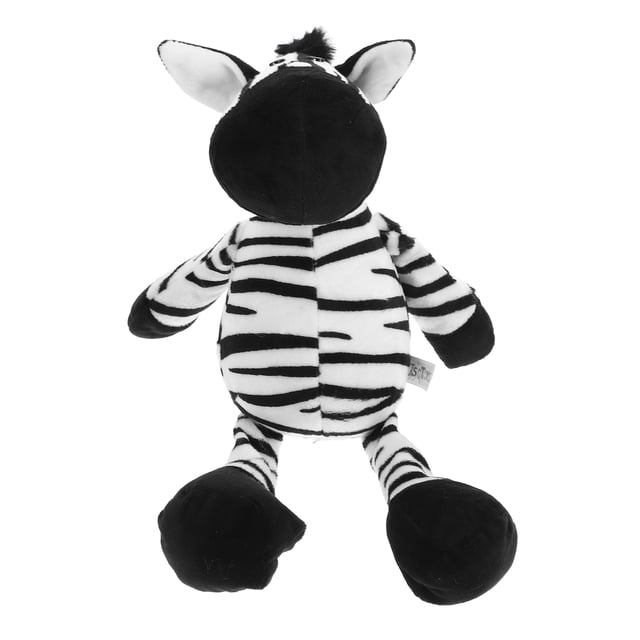Decorative Stuffed Toy Adorable Zebra Toy Realistic Plush Zebra Toy Kids Accessory