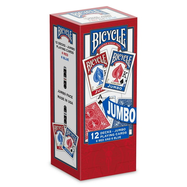 Bicycle Jumbo Faces Playing Cards - 12 pks. - Samsclub.com