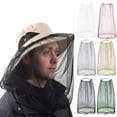 Mosquito Head Net MeshBug Face Netting for Hats Mesh Face for Men Women Beekeeper Net Mask