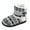 Black, variant on RKSTN Snow Boots for Women Soft Warm Winter Slippers Home Mute Cute Soft Couple Hair Plush Ball Interior Boots Snow Boots Shoes