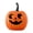 Orange, variant on Green Halloween Resin Pumpkin Figurine For Tabletop Harvest Festival Display Home Desktop Decor Creative Ornament In Various Styles