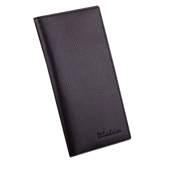 Business Mens Leather Wallets Bifold Long Clutch Credit Card Coin Holder Purse