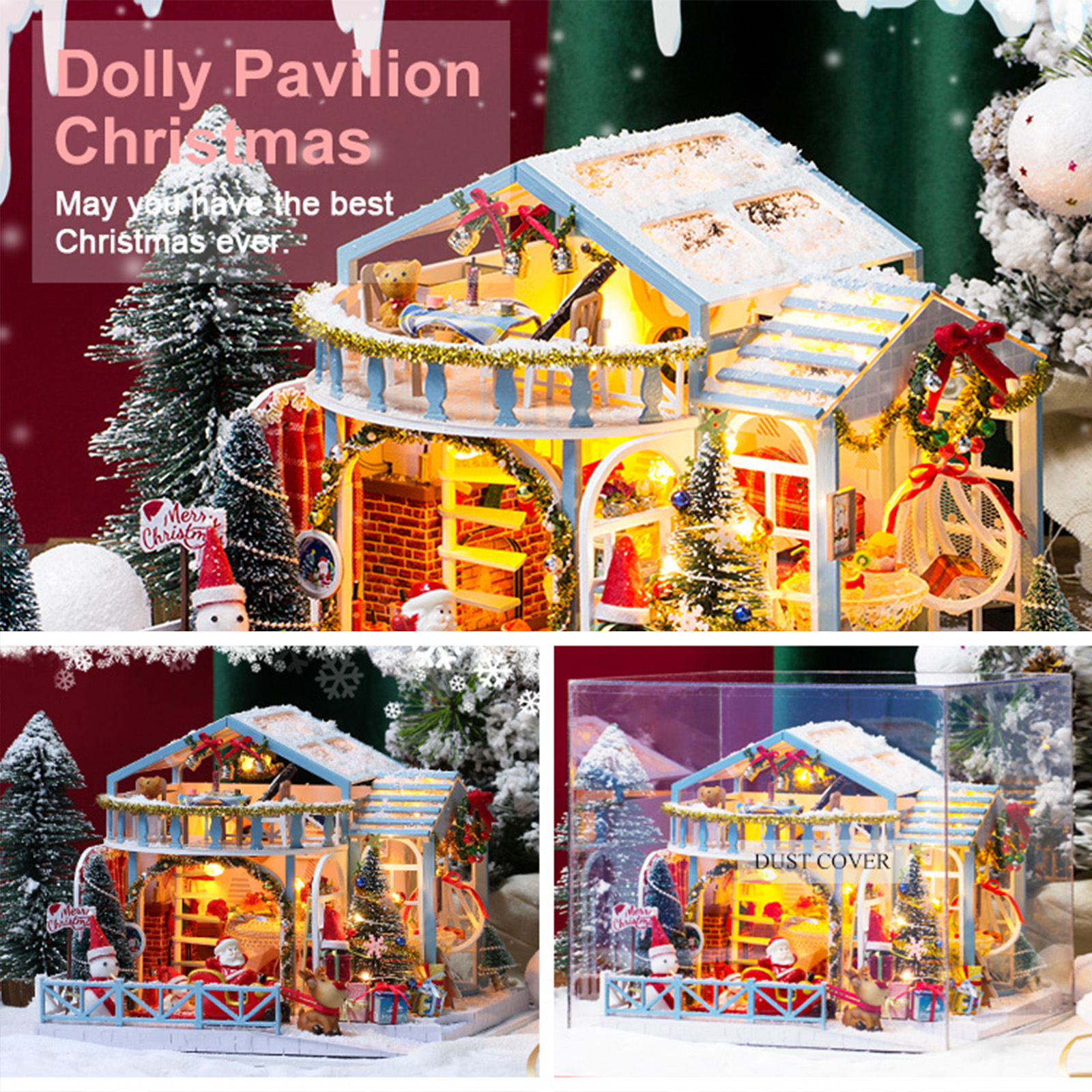 christmas dollhouse furniture