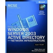 MCSE Self-Paced Training Kit (Exam 70-297): Designing a Microsoft? Windows Server(TM) 2003 Active Directory? and Network Infrastructure, Used [Hardcover]