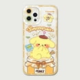 thumbnail image 3 of Bonita funda de teléfono Sanrio Kuromi Cinnamoroll para IPhone 15 Pro Max 14 11 12 13 Mini XR XS 7 8 6 6S Plus SE 2020 2022, cubierta transparente, 3 of 5
