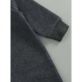 thumbnail image 6 of Baby Waffle Jumpsuits for Boys Girls, Infant Toddler Long Slevee Solid Romper Playsuit for Fall Winter, 6 of 8